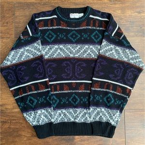 Vintage Windridge Grandpa Cardigan Sweater